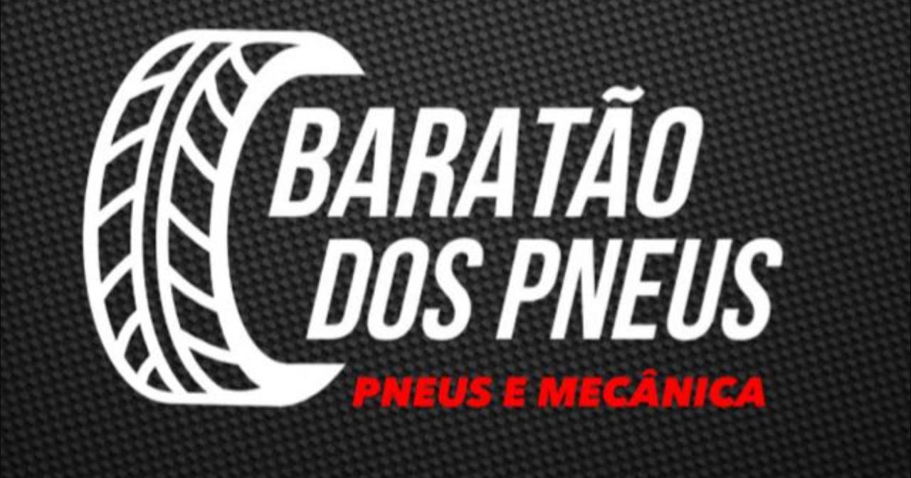 Logo Baratão dos Pneus